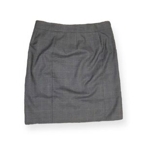 Stile Benetton skirt gray plaid Size 40 US 4 Small